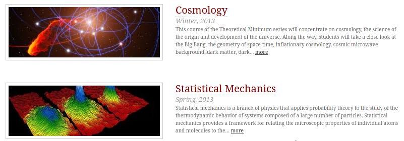 Aficionado de la física y la cosmología moderna: Cosmología y Mecánica Estadística