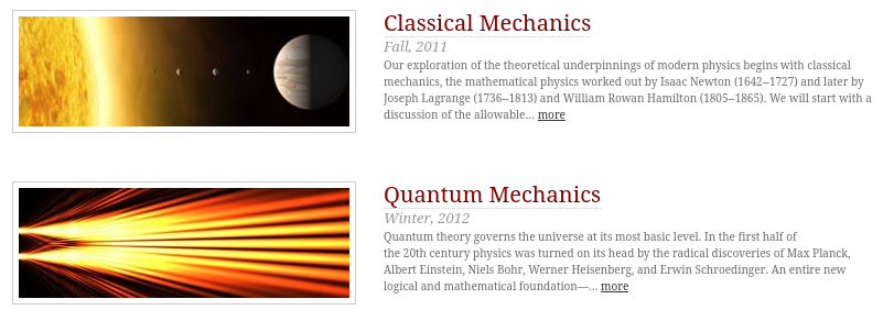 Aficionado de la física y la cosmología moderna: Física Clásica y Física Cuántica